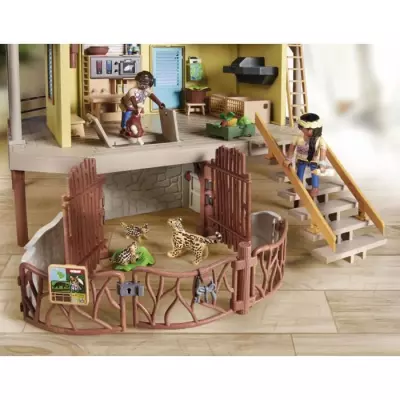 Centre de soins pour animaux écologique PLAYMOBIL 71007 - Univers miniature