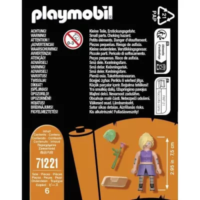 Figurine PLAYMOBIL 71221 Ino - Naruto Shippuden - À partir de 5 ans
