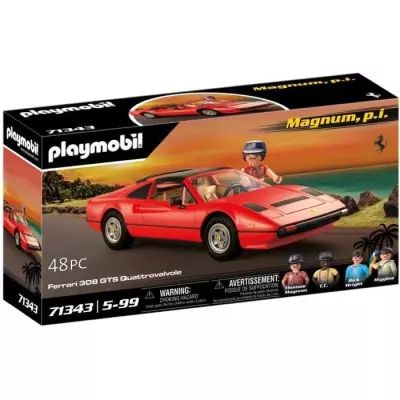 Voiture de collection PLAYMOBIL 71343 Magnum Ferrari 308GT