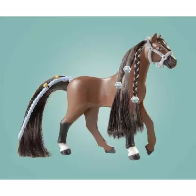 Horses of Waterfall: Zoe & Blaze avec parcours d'obstacles