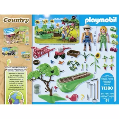 Découvrez le PLAYMOBIL 71380 Starter Pack Jardin potager!