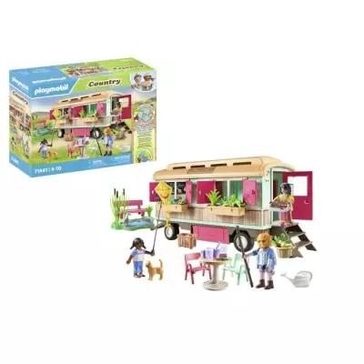 Découvrez la Roulotte Café Boutique PLAYMOBIL 71441 - Univers Miniature Découvrez la Roulotte Café Boutique PLAYMOBIL 71441 - Univers Miniature