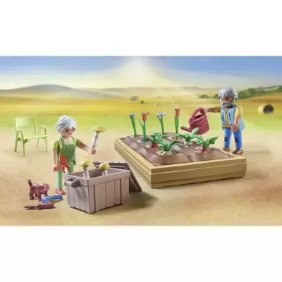 Découvrez le set PLAYMOBIL 71443 Grands-parents et potager - Country - Des 4 ans Découvrez le set PLAYMOBIL 71443 Grands-parents et potager - Country - Des 4 ans