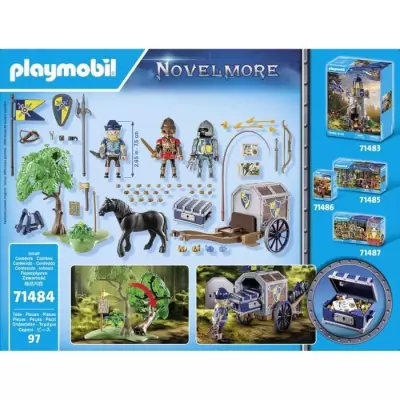 Convoi de Novelmore avec bandit: Univers miniature excitant