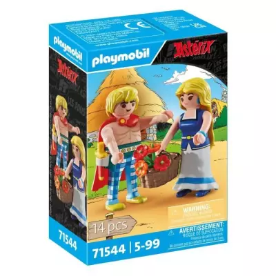 Duo Astérix Tragicomix et Falbala - Univers Miniature