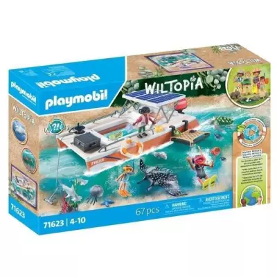 Explorez les récifs avec le bateau de surveillance PLAYMOBIL ! Explorez les récifs avec le bateau de surveillance PLAYMOBIL !