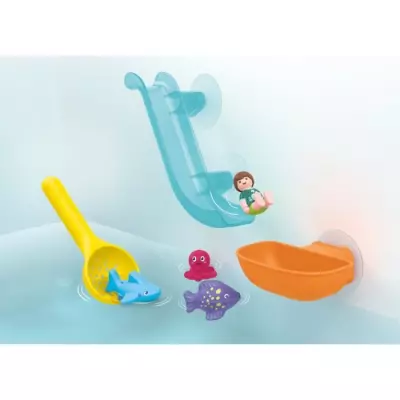 Toboggan aquatique PLAYMOBIL Junior 71689 - Des 18 mois Toboggan aquatique PLAYMOBIL Junior 71689 - Des 18 mois