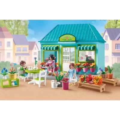 Découvrez la Boutique de Fleuriste et Salon de Thé PLAYMOBIL 71807 Découvrez la Boutique de Fleuriste et Salon de Thé PLAYMOBIL 71807