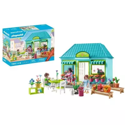 Découvrez la Boutique de Fleuriste et Salon de Thé PLAYMOBIL 71807 Découvrez la Boutique de Fleuriste et Salon de Thé PLAYMOBIL 71807