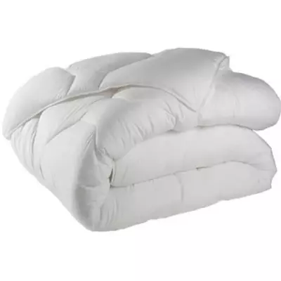 Couette anti-acariens 350gr/m² LOVELY HOME - 240x260 cm - Blanc