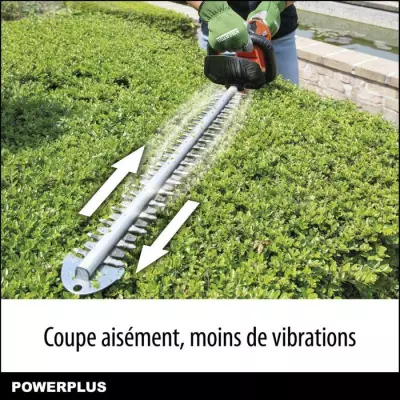 Taille-Haie Batterie Dual Power - Performant et Facile à Utiliser
