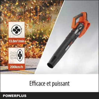 Souffleur batterie 40V - Puissant et Compact