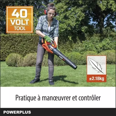 Souffleur batterie 40V - Puissant et Compact