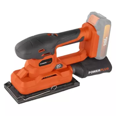 Ponceuse vibrante sans fil 20V 187x90mm - Puissance double POWDP50300