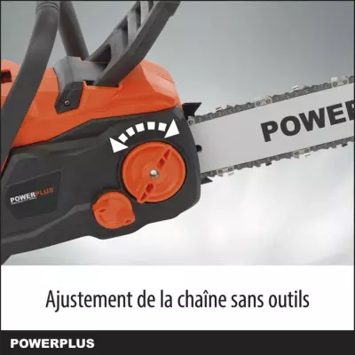 Tronçonneuse à Batterie POWDPGSET33 - 40V, Guide 350mm