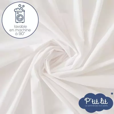 Lot de 2 Protèges matelas Bébé - 70x140 cm - Imperméable et Respirant