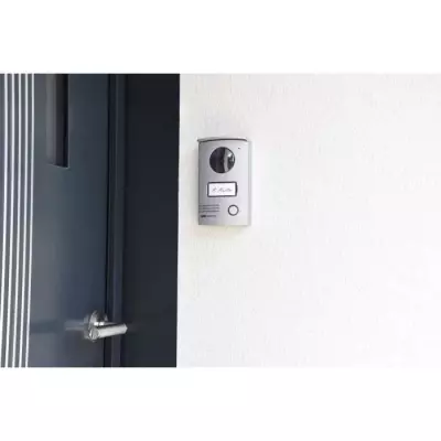 Interphone vidéo filaire blanc VisioKit 4.3 - SCS SENTINEL