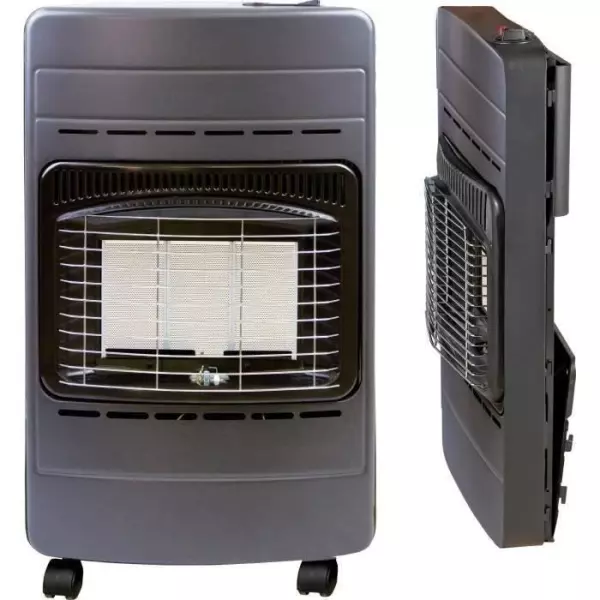 TECTRO TGH140RV Poele a gaz 4200 watts - pieces jusqu'a 50 m² - 3 degrés de puissance - Sécurité ODS - Technologie Infraroug