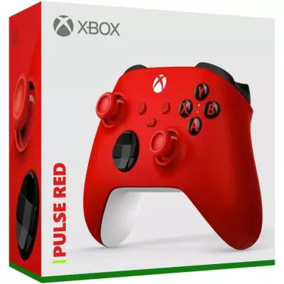 Manette Xbox One sans fil Pulse Red - Rouge Intense