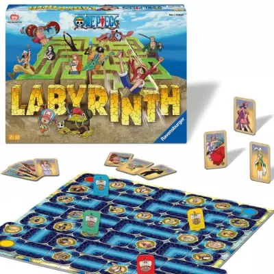 Jeu de société Ravensburger Labyrinthe One Piece - Fun en famille!