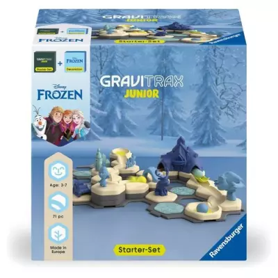 Gravitrax Junior Starter Set La Reine des Neiges, Circuit de billes 71 pièces