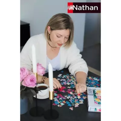 Puzzle 1500 pièces Tour Eiffel multicolore de qualité supérieure