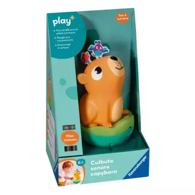 Jouet d'activité interactif Capybara pour bébé, 6-36 mois