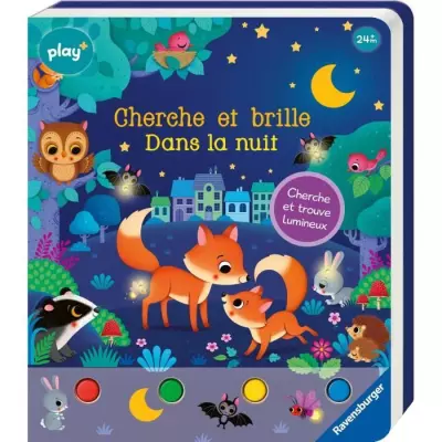 Ravensburger play+ Cherche et brille - Livre pour bébé
