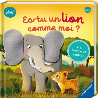 Découvrez "Es-tu un lion comme moi ?" de Ravensburger play+ pour les tout-petits !