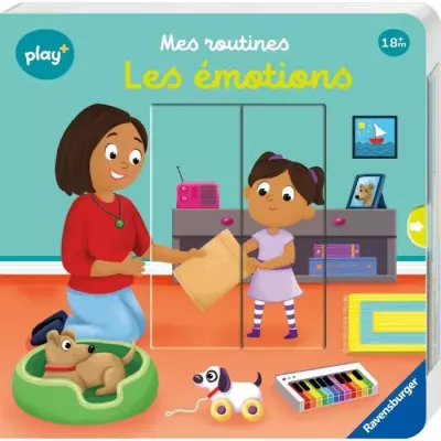 Découvrez Ravensburger play+ pour bébé - Les émotions, Livre interactif