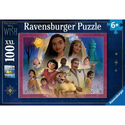 Puzzle 100 pièces XXL Le royaume des souhaits, Disney Wish - Ravensburger