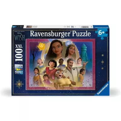 Puzzle 100 pièces XXL Le royaume des souhaits, Disney Wish - Ravensburger