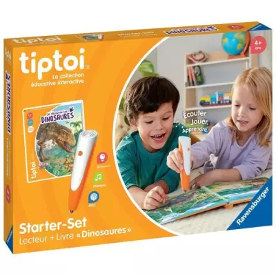Tiptoi Starter Dino: Lecteur et livre interactif pour les 5 ans et plus