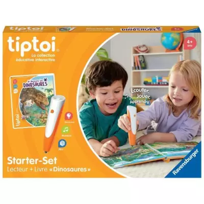 Tiptoi Starter Dino: Lecteur et livre interactif pour les 5 ans et plus