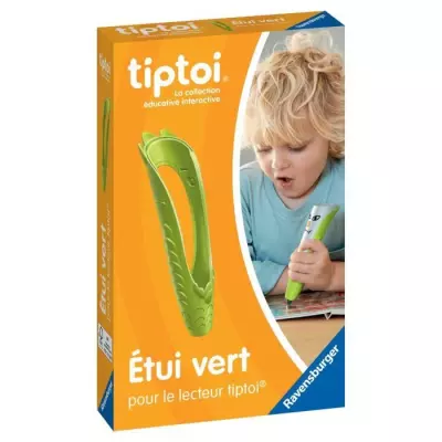 Etui vert pour Lecteur tiptoi: ranger et protéger en toute sécurité!