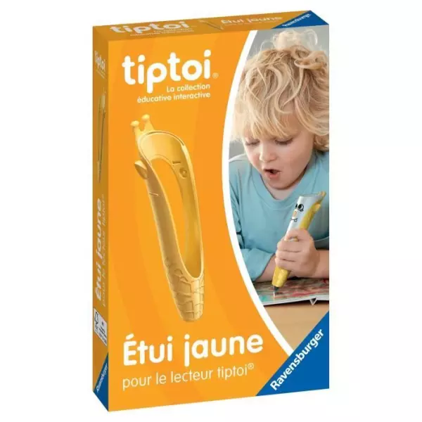 tiptoi Etui jaune, pour Lecteur tiptoi (non inclus) 00000184, Des 3 ans, Ravensburger