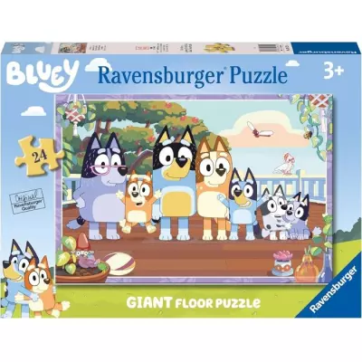 Puzzle géant 24 pièces Moment en famille/Bluey, Aventure - Ravensburger