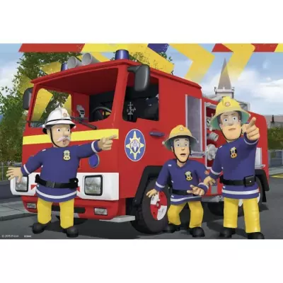Puzzles SAM LE POMPIER 2x24 pièces - Ravensburger - Pour les petits héros