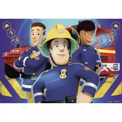 Puzzles SAM LE POMPIER 2x24 pièces - Ravensburger - Pour les petits héros