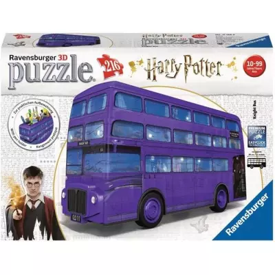 Puzzle 3D Magicobus Harry Potter Ravensburger - Véhicule écologique 216 pièces