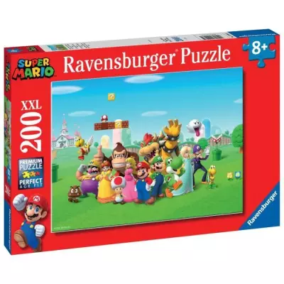 Ravensburger SUPER MARIO Puzzle 200 pièces - Les aventures de Super Mario