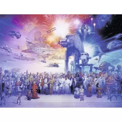 Puzzle 2000 pièces Star Wars - Ravensburger responsable et certifié Puzzle 2000 pièces Star Wars - Ravensburger responsable et certifié