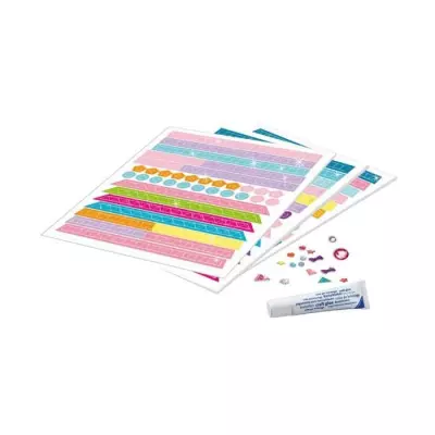 Coffret Mosaique Licorne Ravensburger - Déco facile pour enfants 7 ans - Bleu Multicolore