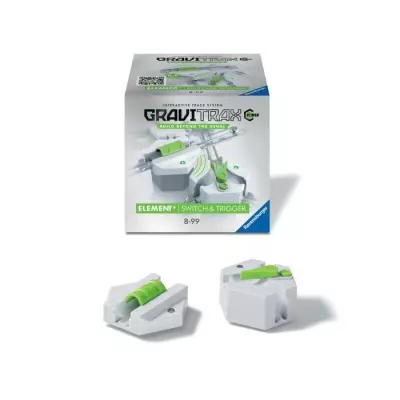 Gravitrax POWER - Eléments Switch & Trigger - Circuit de billes créatif
