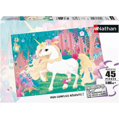 Puzzle enfant 45 pièces Licorne fantastique Nathan Puzzle enfant 45 pièces Licorne fantastique Nathan