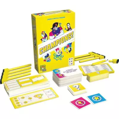 Champions! - Le jeu d'ambiance incontournable - À partir de 10 ans