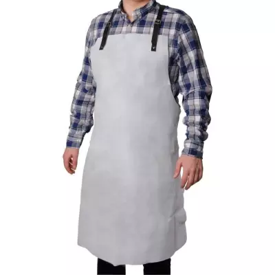 Tablier de soudeur ROTHENBERGER - Croûte de cuir bovin - Gris