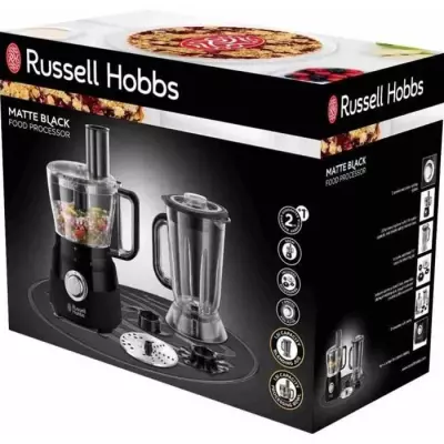 Robot Multifonction Russell Hobbs - Noir Mat 24732-56 - 600W - Bol 2,5L