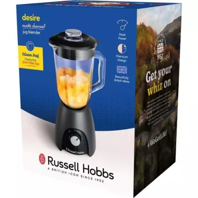 Blender RUSSEL HOBBS Desire Matte Charcoal - Puissant et Élégant