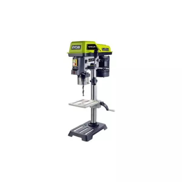 RYOBI - Perceuse a colonne 5 vitesses 390 W - vitesse de 510 a 2 430 tr/min - col de cygne 127 mm - mandrin a clé 13 mm - RDP10